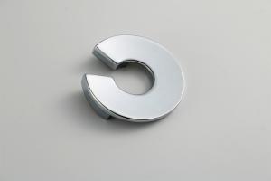 Electroplated finish Zinc Alloy Handle For Cupboard Furniture Drawer Kitchen