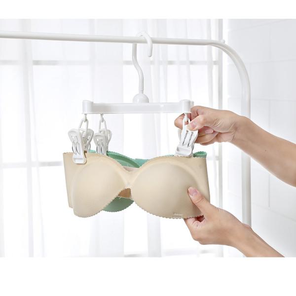 Lingerie Skirt Suit Socks Underwear Plastic Pant Hangers With Pegs