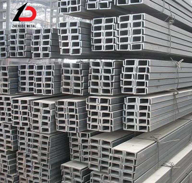 Hot Rolled Steel Channel 50-400mm Ms S235jr A36 U Channel C Channel Steel Price Galvanized /Black U Channel Steel Bar for Construction Structure U Channel Steel