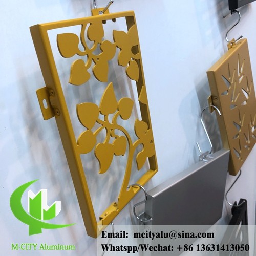 Powder Coated Solid Aluminum Panel with Customizable RAL Colors and Perforated Design for Architectural Facade