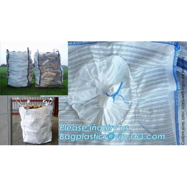Big Manufacturer Supplier pp woven jumbo bag 500- 2000kgs plastic fibc,Food Grade polypropylene woven big bags AIB certi
