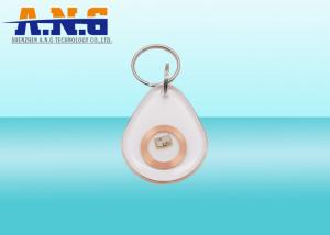 125kHz Transparent RFID Key Tag Low Frequency ID Card for Access Control