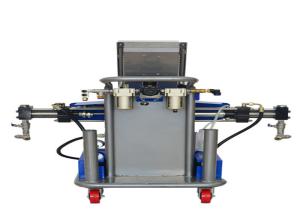 Mixing Polyurethane Foam Spray Equipment / Accurate PU Coating Machine