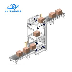 Space Saving Vertical Bottle Conveyor , Vrc Vertical Reciprocating Conveyor 60m/Min