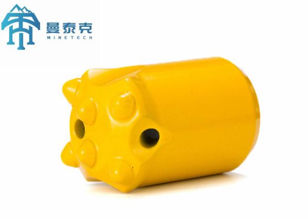 Quality 26-42mm 7/11/12 Degree Tapered Button Bit Mining Rock Drilling for sale