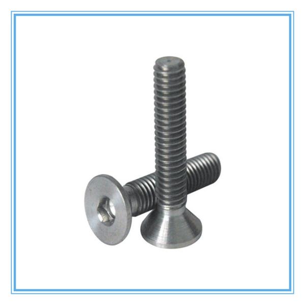 Quality Countersunk Head Titanium Race Parts Din7991 Hexagon Socket Head Cap Screw for sale