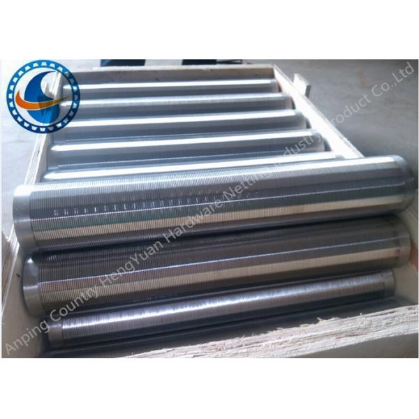 Slotted Flange Wedge Wire Screen Pipe