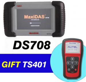Buy cheap Buy Autel MaxiDAS DS708 Get MaxiTPMS TS401 As Gift for Car Diagnostics Scanner product