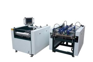 Buy cheap Semi Automatic Case Making Machine / Four Side Folding Machine product