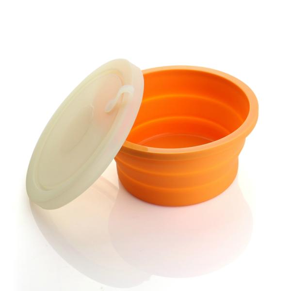 Silicone bowl folding boxes microwave safe SK-091