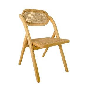 Buy cheap Stylish Morden Dining Fruniture Wooden Chair with Durable Rattan Seat and Back product