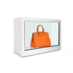 10 Point Touch Clear LCD Display Infrared Transparent LCD Display For Retail