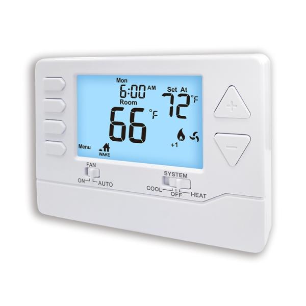 Riseem ABS 24V 7 Day Programmable Smart Room Thermostat with LCD Display