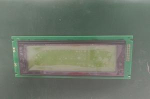 White LED Backlight Small LCD Display Module , STN Yellow Green Graphic LCM