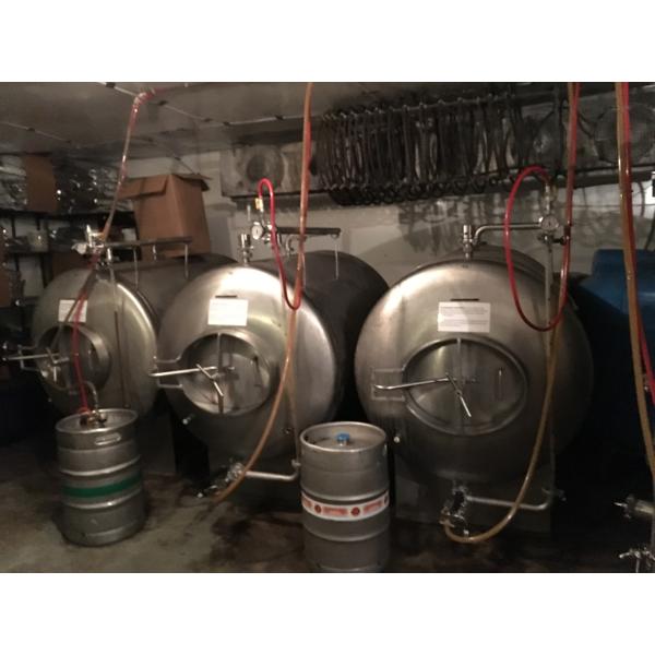 Classic Modern Type Microbrewery Equipment With Fermentation Tank Conical Tank