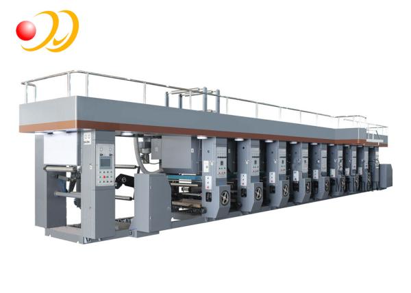 Quality High Speed Industrial Rotogravure Printing Machine With Computer Control for sale