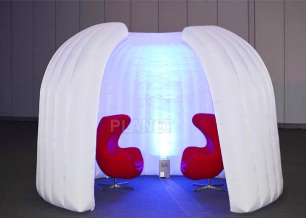 Quality Meeting Advertising Inflatable Tent Programmed Change Intermittently Colors for sale