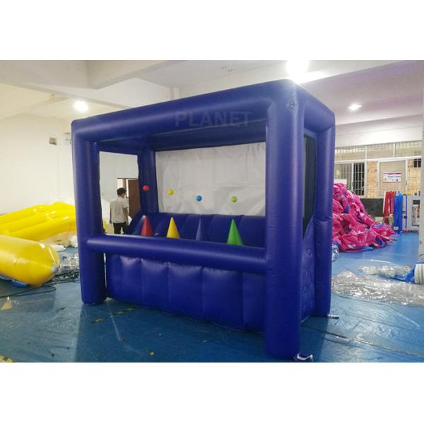 Dark Blue Hoverball Archery Inflatable Game 3.1 X 1.5 X 2.4 M Fit Entertainment