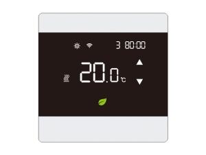 China Heated Floor Digital Programmable Room Thermostat Touch Screen 16A Current on sale