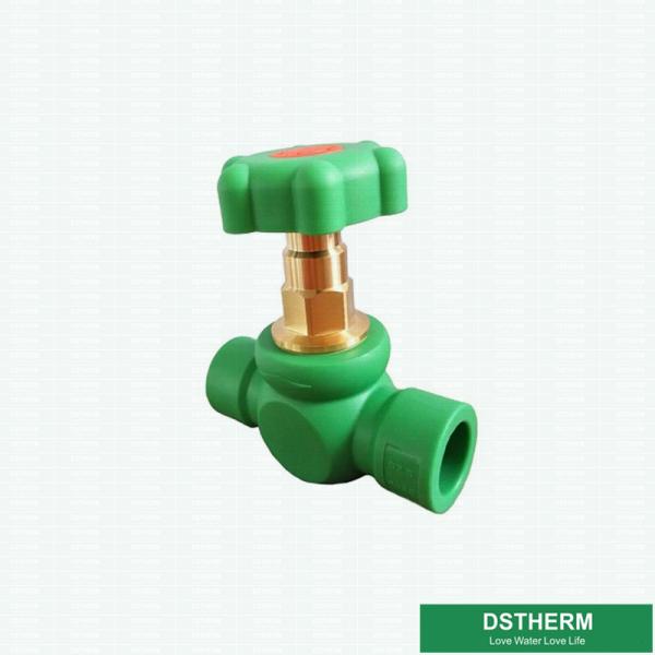 Quality PN10 Plastic Handle PPR Gate Valve Heat Insulation for sale