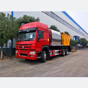 China 6x4 8m3 Asphalt Distribution Truck Sprayer Truck Rhd Drive 340hp on sale