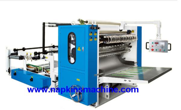 Quality PLC Color Printing 7.5KW Pop Up Facial Tissue Machine / Tissue Paper Maker Machine for sale