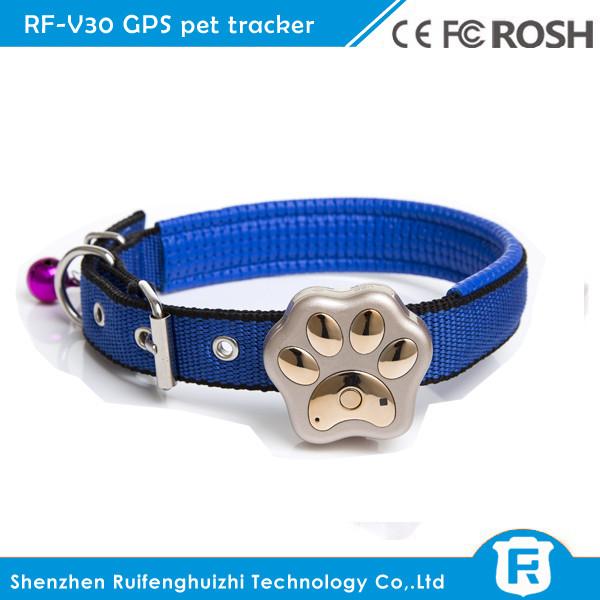 Quality 2016 worlds smallest cheap gps pet trakcer with voice monitor rf-v30 for sale