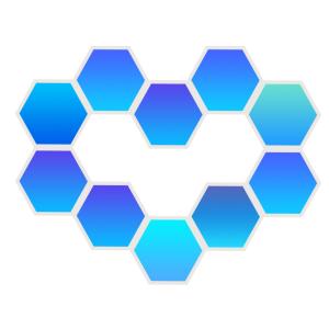 Buy cheap Adjustable Smart Hexagon Light with Wifi Bluetooth Control for Gaming Room product
