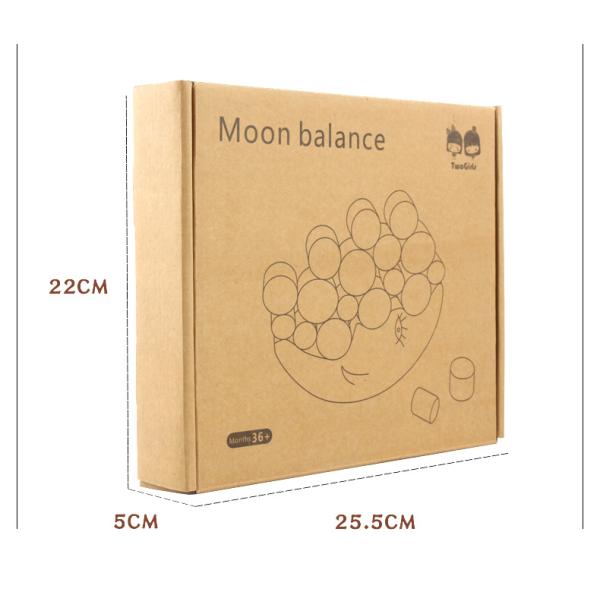 Montessori Moon Small Wooden Building Blocks Target Beech Balance