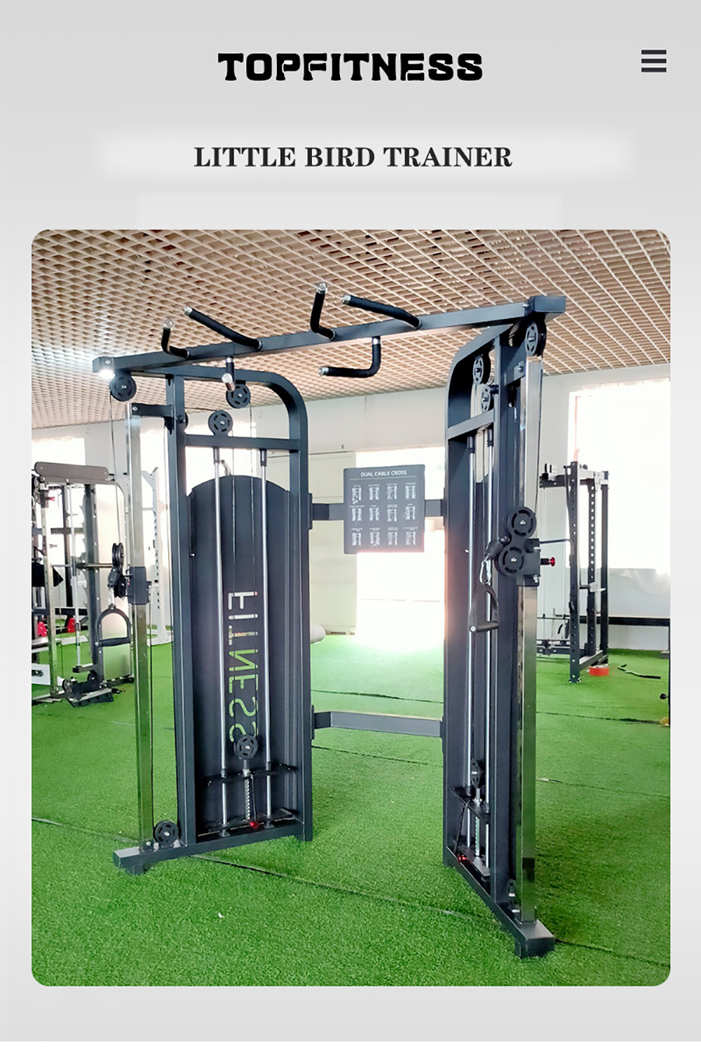 Multi Smith Machine Dual Cable Cross Machine