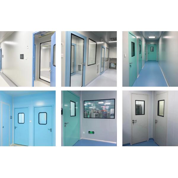 MRI CT Room Radiation Protection Doors , Steel Lead Lined Automatic Sliding Doors