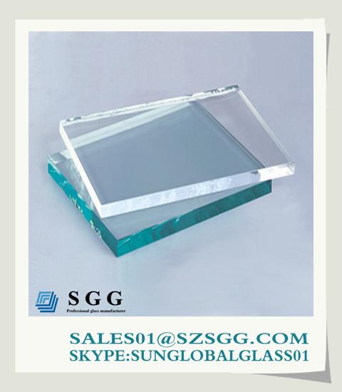 Quality High quality 15mm extra clear float glass for sale