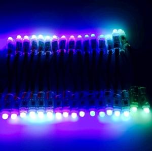 Buy cheap 50pcs 12mm WS2811 IC Round LED Pixel Module Exposed Light RGB Color String product