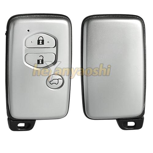 Quality Toyota 3 Buttons Smart Key Shell with Emergency Key Insert for sale