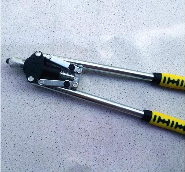 Quality KM  High-grade double color handle assist riveter for Hand Riveter for sale