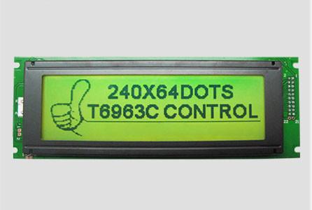240*64 Graphic Dot Matrix LCD Module Monochrome Screen Parallel 5v/3.3v Control