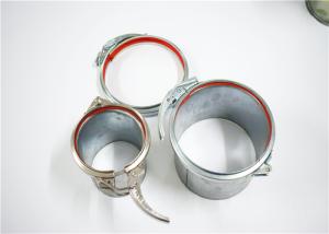 Custom Rubber Size Quick Release Pipe Clamp Easy Install Diesel Engine 1mm Thickness