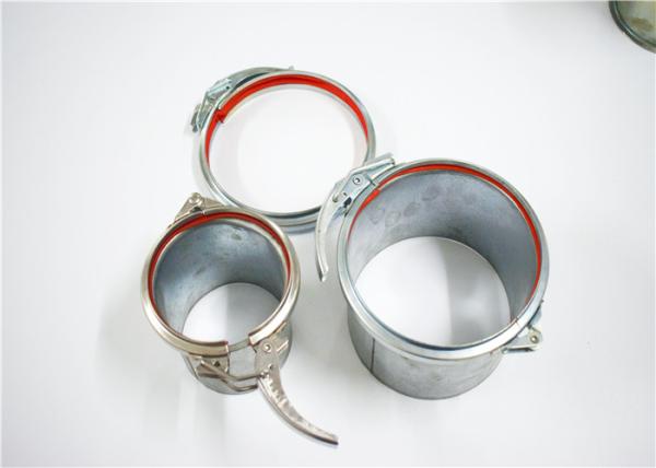 Quality Custom Rubber Size Quick Release Pipe Clamp Easy Install Diesel Engine 1mm Thickness for sale