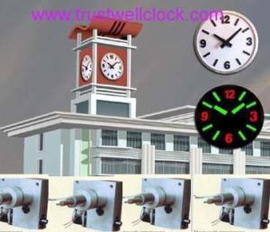 China synchronous GPS base 1-4 faces tower clocks and movement mechanism weather proof -GOOD CLOCK (YANTAI) TRUST-WELL CO LTD on sale
