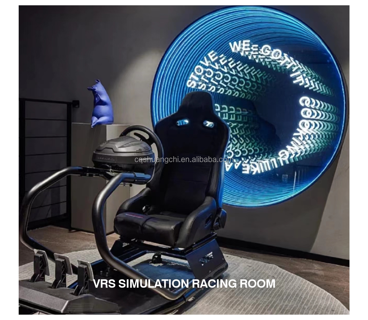 Neon Abyss Mirror The Perfect Addition to Your Space Working Lifetime of 50000 Hours