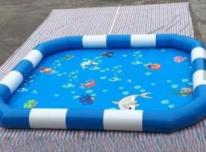 Buy cheap Custom Inflatable Indoor Outdoor Portable Inflatable Swimming Pool 3.5M*3.5M Swimming Pool Material product
