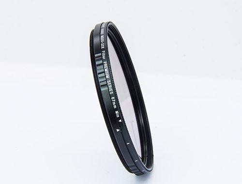 Quality 67 / 72 / 77mm Camera Lens Filters , Adjustable ND Filter For Scenery Photography for sale