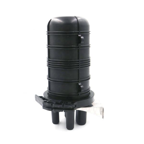 Quality 2 In 2 Out FOSC Fiber Optic Joint Enclosure , FTTB Heat Shrinkable Splice Closure for sale