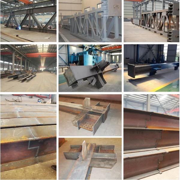 Custom Size Light Gauge Steel Buildings Retail Space Fast Construction