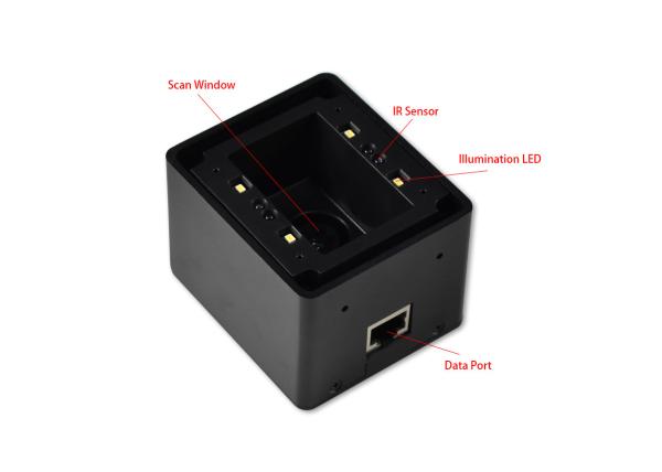 Quality Turnstile / ATM QR Code Scanner Module 30% Symbol Contrast 71×61×50mm for sale