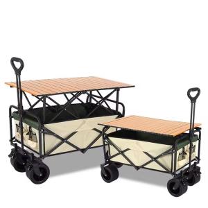 Buy cheap Logistics Machines Foldable Camping Cart with Four-Wheel Structure and Tear-Proof Fabric product