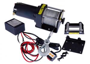 China Electric 2500 lb ATV Winch With Permanent Magnet Motor / 12 Volt ATV Winch on sale