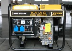 Buy cheap 3kva Open Frame One Cylinder Diesel Generator Vertical Direct Injection product