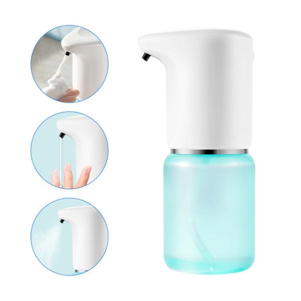 Quality PP Countertop Touchless Hand Sanitizer Dispenser 400ML Infrared Motion Activated for sale