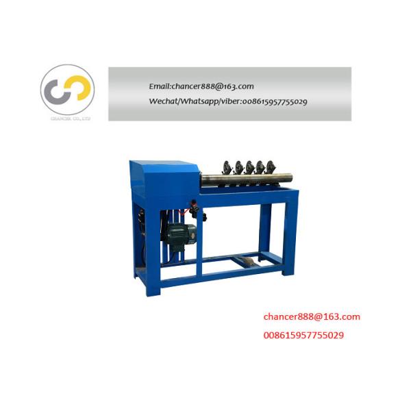 Multi- knife spiral paper tube cutter machine 1.1KW, paper tube cutting machine